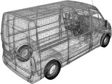 Renault Master (2017) 3D Model