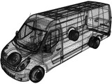 Renault Master L2H4 (2011) 3D Model