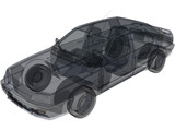 Renault R25 Baccara (1992) 3D Model