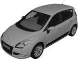 Renault Scenic (2010) 3D Model preview