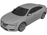 Renault Talisman (2016) 3D Model preview