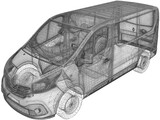 Renault Trafic 3D Model