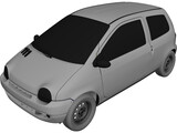 Renault Twingo (1993) 3D Model preview