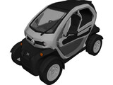 Renault Twizy (2011) 3D Model preview