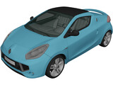 Renault Wind (2011) 3D Model preview
