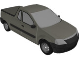 Renault/Dacia Pick-Up 3D Model