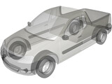 Renault/Dacia Pick-Up 3D Model