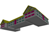 Retail Building 3D Model