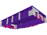 Retail Building 3D Model