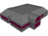 Retail Building 3D Model preview