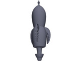 Retro Rocket BK 3D Model