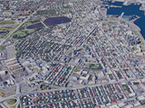 Reykjavik City, Iceland (2023) 3D Model preview