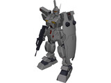 RGM-79N GM Custom 3D Model preview