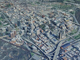 Richmond City, VA, USA (2024) 3D Model preview