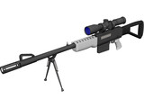 Rifle 3D Model preview