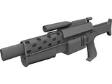 Rifle 3D Model preview