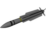 RIM-66 SM-2 Missile 3D Model preview