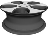 Rim 3D Model preview