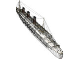 RMS Queen Mary 3D Model