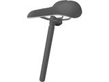 Road Bike Seat 3D Model