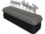 Roadside Diner 3D Model