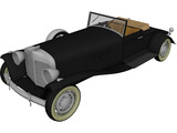 Roadster 3D Model preview