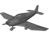 Robin DR400 3D Model preview