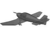 Robin DR400 3D Model