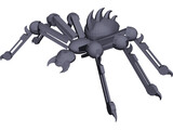 Robot Spider 3D Model preview