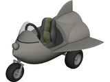 Rocket Trike 3D Model preview