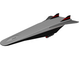 Rockwell X-30 3D Model preview