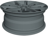 Roda Aro 17 3D Model preview