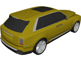 Rolls-Royce Cullinan (2019) 3D Model preview