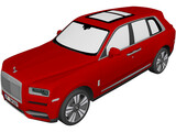 Rolls-Royce Cullinan (2019) 3D Model preview