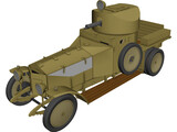 Rolls Royce Mk I (1941) 3D Model preview