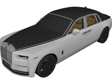 Rolls-Royce Phantom (2018) 3D Model preview