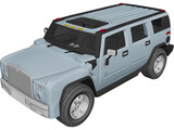 Rolls-Royce Phantom SUV Concept (2011) 3D Model preview