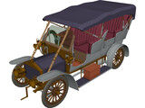 Rolls-Royce Silver Ghost 3D Model preview