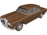 Rolls Royce Silver Shadow 3D Model preview
