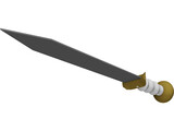 Roman Sword 3D Model