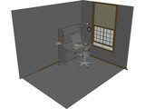 Room Interior 3D Model preview