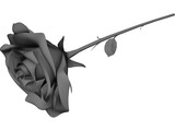 Rose 3D Model preview