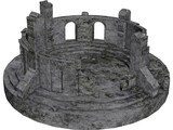 Ruins 3D Model preview