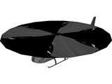 SA 342 Gazelle 3D Model preview