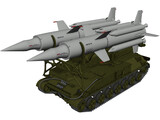 SA-4 Ganef 3D Model preview