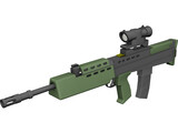 SA80 L85 Rifle 3D Model preview