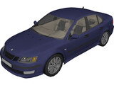 SAAB 9-3 3D Model preview