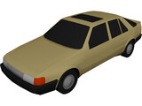 SAAB 9000 (1990) 3D Model preview