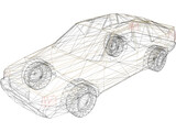 SAAB 9000 (1990) 3D Model