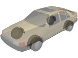SAAB 9000 (1990) 3D Model